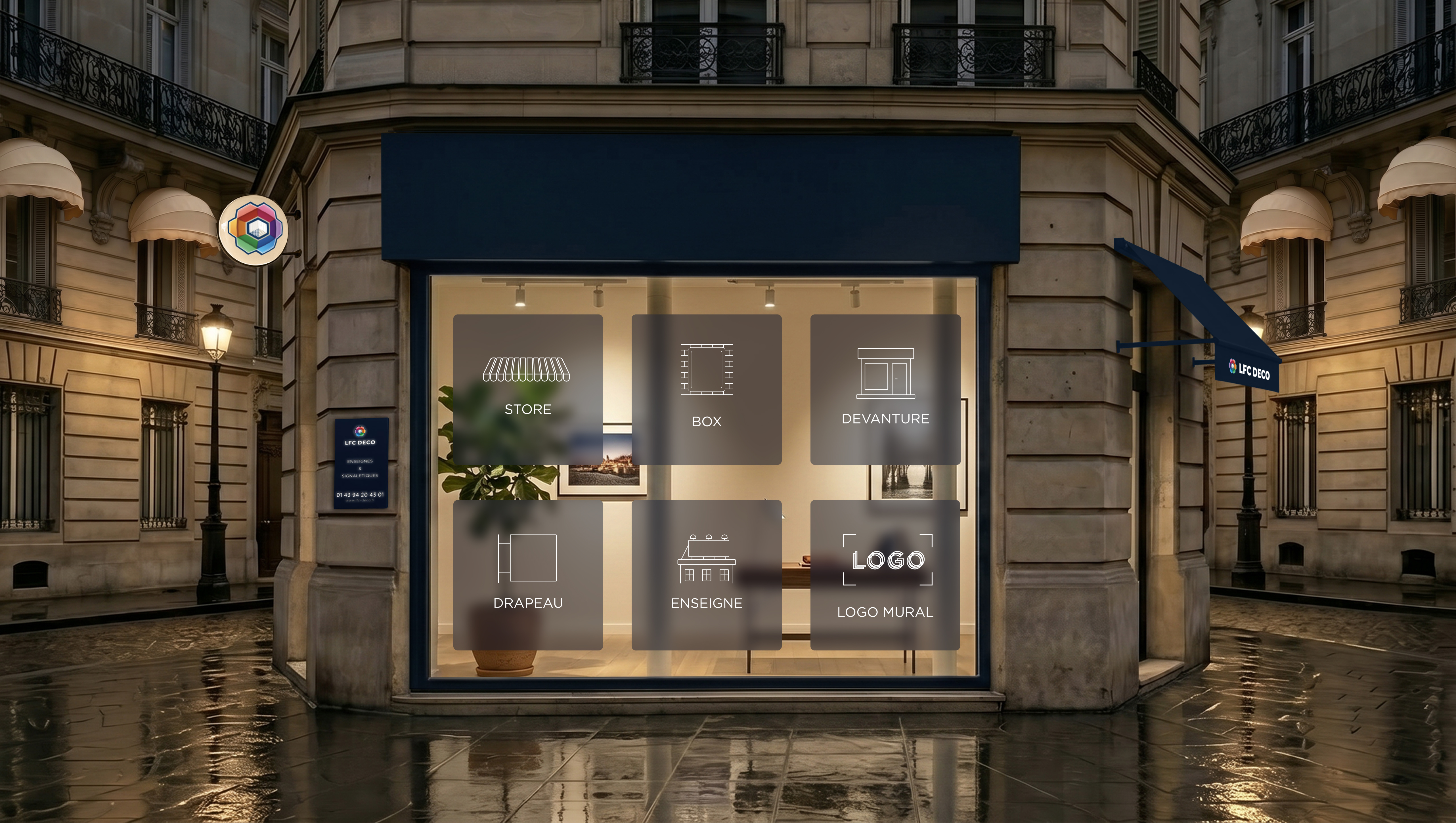 Vitrine LFC DECO